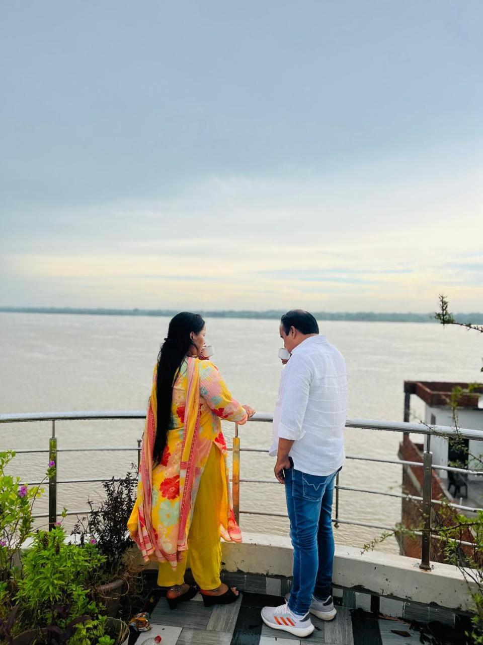 River View Paying Guest House 瓦拉纳西 外观 照片